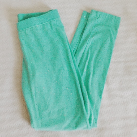 Cat & Jack Other - Cat & Jack Girls Leggings Turquoise Size Medium